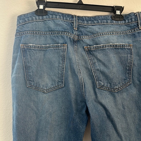 Current/Elliott Blue Distressed Jeans - Picture 3 of 4